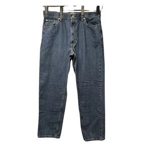 Levis Mens 550 Relaxed Fit Medium Wash Denim Jeans 100% Cotton Size 36 x 34